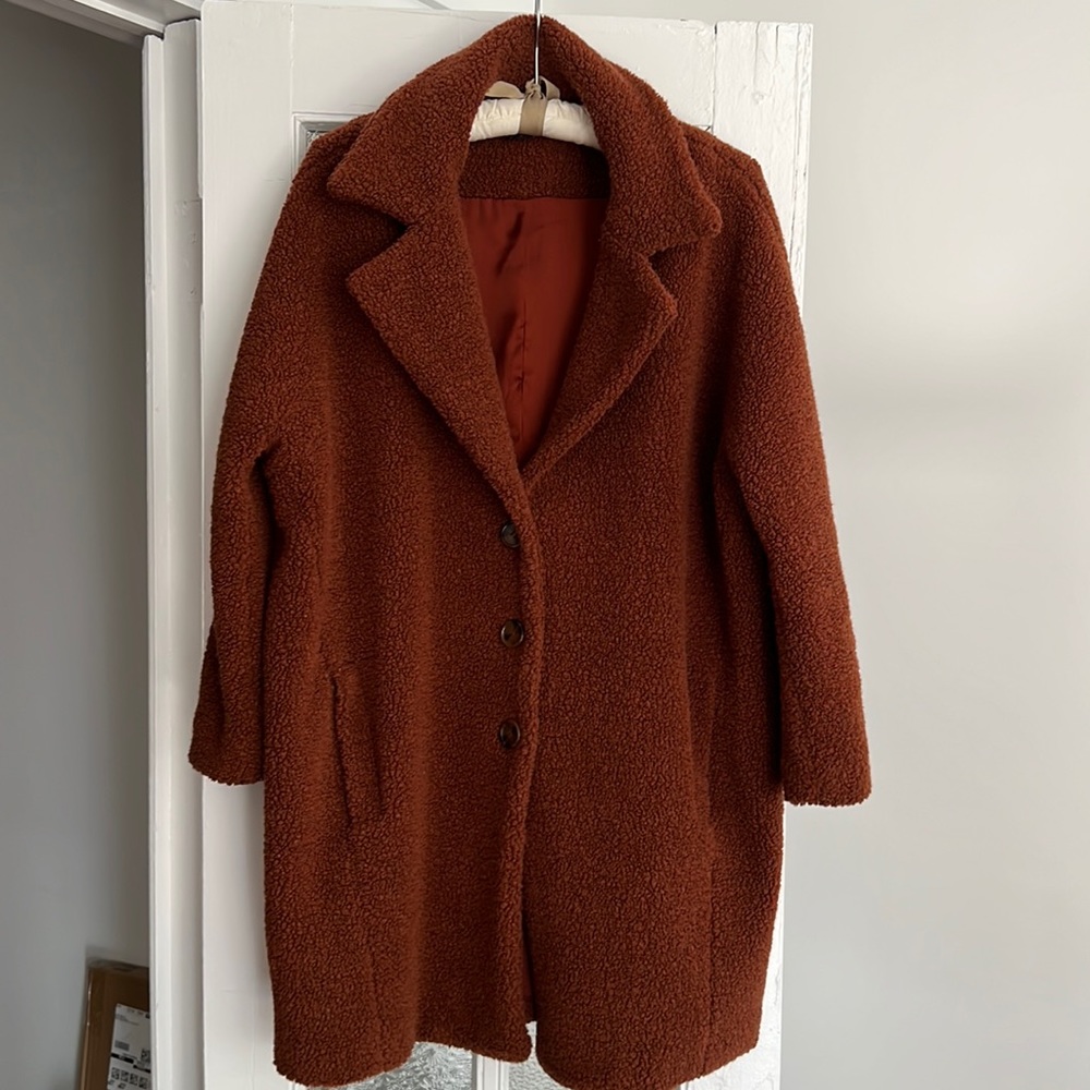 Hatch Baby Wearing/Maternity teddy bear coat - sz1